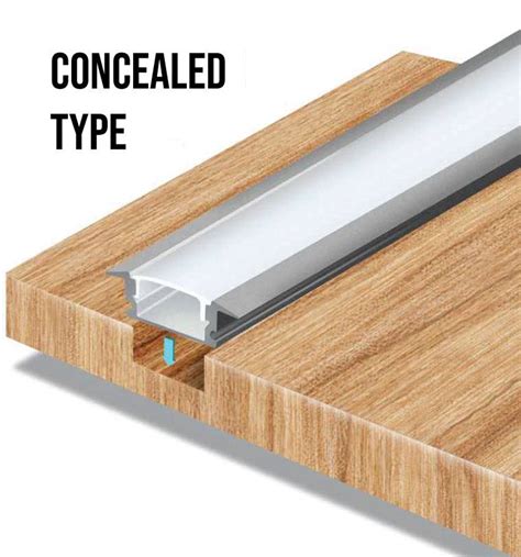 led strips and casing